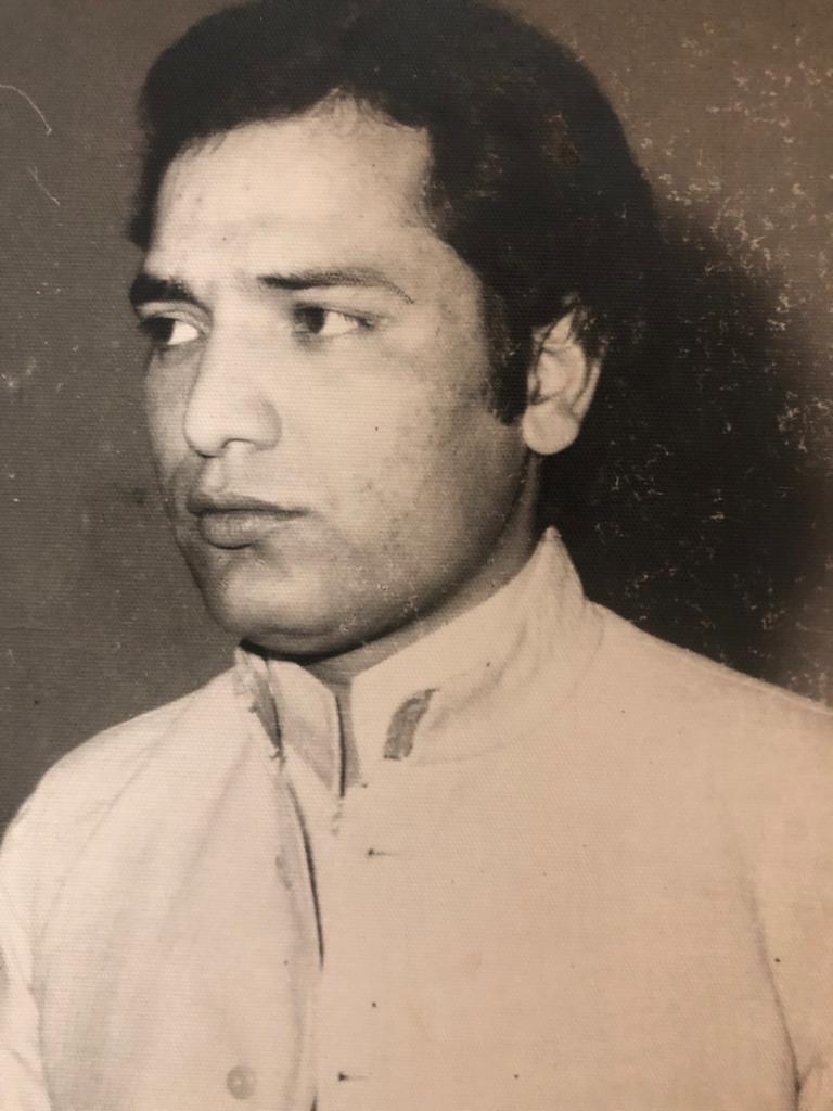 MUSHAHID ULLAH KHAN IN MID-1970s.